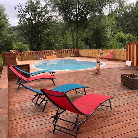 Camping Du Pont De St Gal Saint-Gal-sur-Sioule Exterior foto
